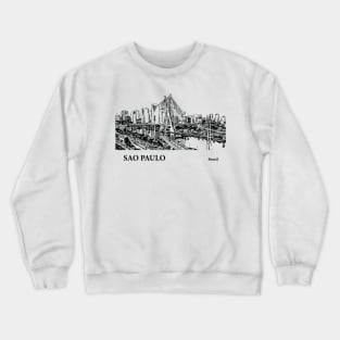 Sao Paulo Brazil Crewneck Sweatshirt